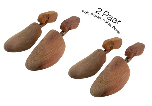 Max Basic Holz Schuhspanner Schuhstrecker Schuhformer aus Holz für Damen und Herren Set 3 Paar