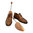 Max Basic Cedar shoe trees out of cedar wood, by MTS shoecare (Set 3 pairs), made in Germany