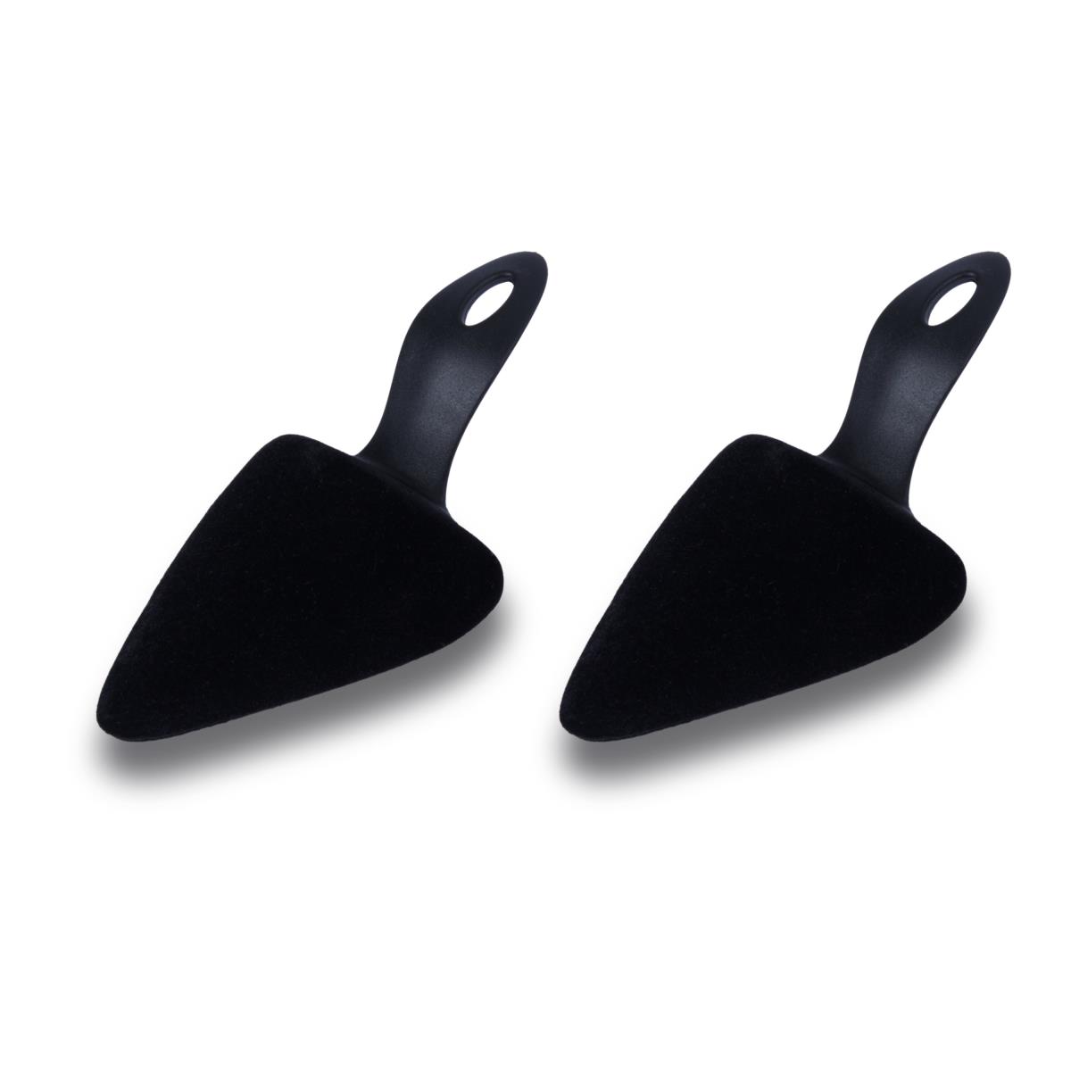 LISA Basic Velours Spitz Größe 37-41 - 1 Paar - Schaumstoff Schuhspanner für Damen spitze Form