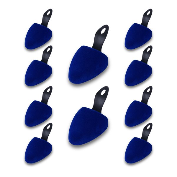 Lisa Basic velvet shoe tree for walkers and comfort shoes, by MTS shoecare (Set 5 pairs)