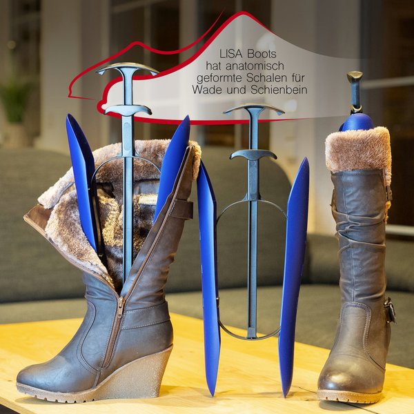 Lisa Boots Automatik Stiefelspanner Stiefel Schuhspanner Schaftspanner 1 Paar hält Stiefel in Form